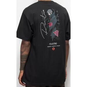 Primitive x Naruto Crows Black T-Shirt Size Medium